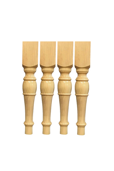 18" Bench Legs 4/set