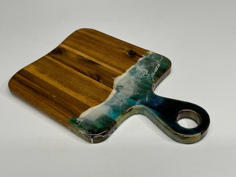 Walnut Wood Epoxy Serving Board / Cheese Tray / Charcuterie Board